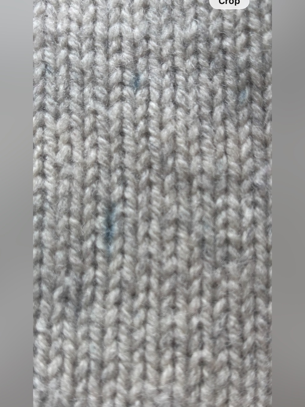 L.L. Bean Fair Isle Heather Gray and Cream Nordic Yoke Wool Crewneck Sweater M - Picture 16 of 16